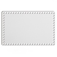 biely základný košík dno 22x34cm HDF obdĺžnik