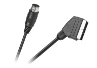 Kábel EURO scart - DIN 5pin 5p 1,2m (1108)