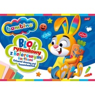 BLOK FAREBNÉ BAMBINO KARTY A4 80g/m2