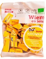 BANÁNOVÝ FUDGE, BEZ MLIEKA, BIO cukríky, 150g, BANÁNOVÁ príchuť, BEZLEPKOVÝ FUDGE
