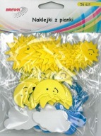 DEKORATÍVNE PENOVÉ NÁLEPKY S POČASÍM POTIAHOM