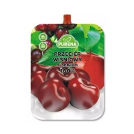 Višňové pyré s jablkom 100% 250 g Purena