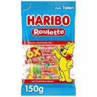 Haribo Ruleta x6 želé fazuľky 150g