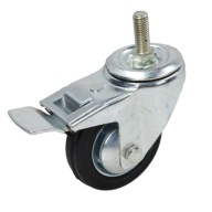 KOLESO Otočné KOLESÁ s brzdou, priemer 85mm, 60kg
