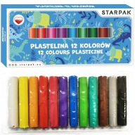 OKRUHÁ PLASTIKA 12 INTENZÍVNYCH ŠKOLSKÝCH FARIEB