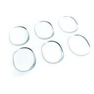 GRV G6C transparentné tlmiace gély (6 kusov)