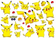UMÝVAJÚCE TETOVANIE PRE DETI POKEMON GO CG177