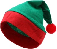 KLOBÚK ELFA škriatok Santa Claus Vianočný ŠKROKAT Santov pomocník