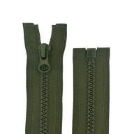 Zips na členok #5 - 60 CM - KHAKI