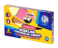 Cukrárska modelovacia hmota zábavná, 6 farieb Astra