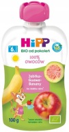 HiPP BIO 100% ovocné pyré jablko guava banán 100 g