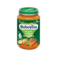 BoboVita Zelenina s jemným hovädzím mäsom 190g
