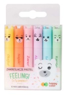 MINI ZNAČOVAČE PASTEL ZDÔRAZŇUJE POCITY 6 FARIEB