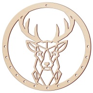 LAPAČ SNOV vyrobený z preglejky, geometrický lapač DEER