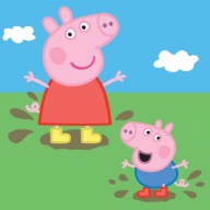 Uterák Magic bavlnený uterák 30x30 Peppa Pig