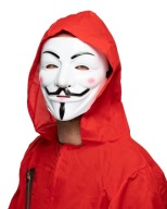 V VENDETTA MASKA ANONYMNÁ STOP ACTA HALLOWEEN