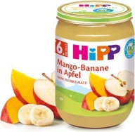 HiPP BIO dezert s mangom, banánom a jablkom Vit. C