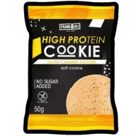 Proteínová tyčinka soft cookie BEZ CUKRU SLANÝ KARAMEL 50g Frank&Oli