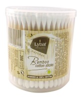 LYBAR BAMBUS vatové tyčinky 200 ks.
