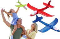 48 cm VEĽKÉ LIETAJÚCE LIETADLO STYROFOAM KLUZÁK LIGHT 5410