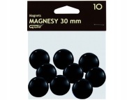 GRAND MAGNETY 30 MM 10 KS, ČIERNA