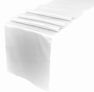 BIELY SATÉN na rolke 36 cm x 9 m látka behúň na stôl sväté prijímanie
