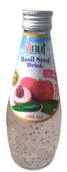 Liči nápoj s príchuťou bazalky VINUT 290 ml