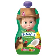 BoboVita Banánová pena s mangom a kokosovou penou 100g