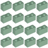 LEGO 3004 BRICK 1x2 pieskovo zelená NOVINKA (12g) 16 ks