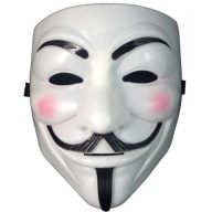 PROTESTNÁ MASKA STOP ACTA VENDETTA ANONYMNÝ ŠTrajk
