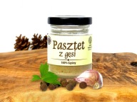 Domáca husacia paštéta, prírodná, 100% hus 80 g