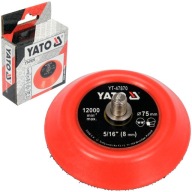 YATO LEŠTIACA TANIEČKA 75MM DISK SO VELCRO, 5/16''