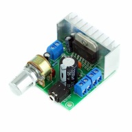 Audio zosilňovač 2x15W 12V TDA7297 + KNOB