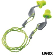 Zátky na šnúrke, jednoduché vloženie UVEX xact-fit