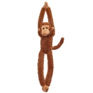 ECO Mascot Plyšová opica závesná dlhá 55 cm ECO Monkey plyšová hračka