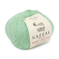 50g Gazzal Baby Bavlna 3425 mint