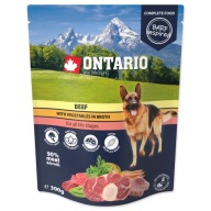 ONTARIO 300G HOVÄZIE MÄSO SO ZELENINOU MONOPROTEÍN