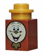 Figúrka dp092 LEGO Kráska a zviera Cogsworth