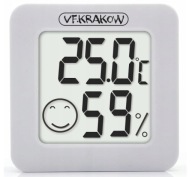 TEPLOMER Vlhkomer LCD METEOSTANICA VF SENZOR KRAKOW