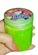 MAGIC SLIME TAHANIE HMOTY ELASTICKÝ GLETE JEDNOROŽCA ODVODŇOVACÍ PLAST