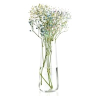 KROSNO Pure váza, 24 cm vysoká sklenená fľaša