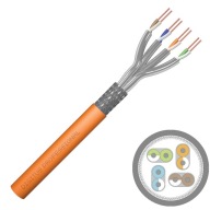 Inštalácia krútená dvojlinka S/FTP cat.7 sieťový kábel 1200MHz 10GBit LSOH POE