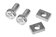 Skrutky, upínacie skrutky na pripevnenie káblov batérie, 2 ks, M5x0,8mm