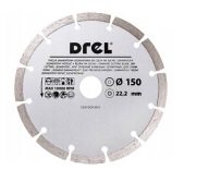 DREL SEGMENTOVANÝ DIAMANTOVÝ DISK 150 mm X 22,2