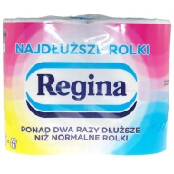 Toaletný papier REGINA Najdlhšie rolky, 4 ks