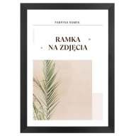 Fotorámik 13x18 čierny fotorámik B6