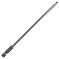 Dlhý magnetický bit HEX H3 150 mm Guľôčkový hrot