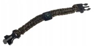 Náramok na prežitie, píšťalka PARACORD, náramok, štartér ohňa, EDC, kemping