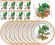 Set taniere Poháre Obrúsky DINOSAUR Dino Animals Birthday Party