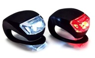 LED lampy 2x LAMP osvetlenie do kočíka za bicykel